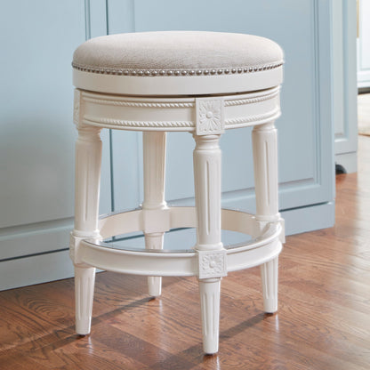 Tabouret de bar pivotant sans dossier Chapman de New Ridge Home Goods, hauteur de comptoir de 26 pouces - Hauteur de comptoir