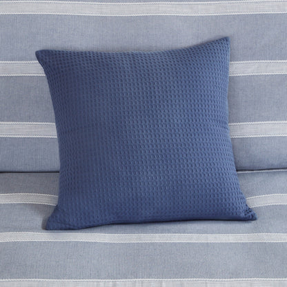 Ensemble de couette surdimensionnée en coton bleu noble de Madison Park Signature