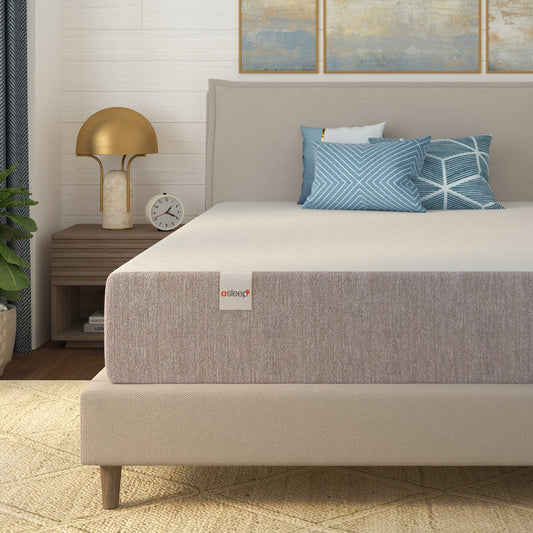 Matelas Select Luxury en mousse à mémoire de forme au gel de 30 cm (12 pouces) à fermeté moyenne.