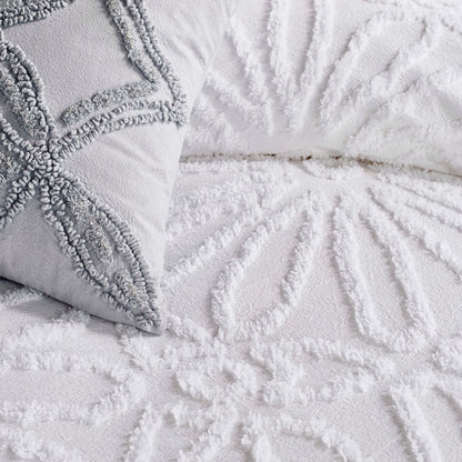 Ensemble de couette à médaillon en chenille Peri Home
