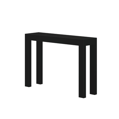 Table console moderne à structure de poutres et de planches - 46