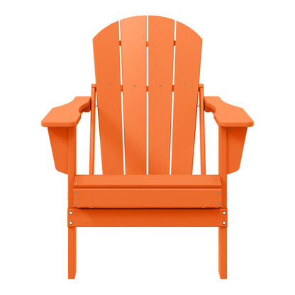 Chaise de jardin Adirondack pliable, résistante à la décoloration et aux intempéries, modèle Laguna de Polytrends