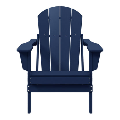 Chaise de jardin Adirondack pliable, résistante à la décoloration et aux intempéries, modèle Laguna de Polytrends