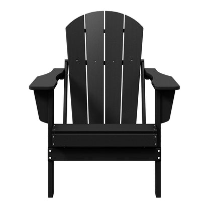 Chaise de jardin Adirondack pliable, résistante à la décoloration et aux intempéries, modèle Laguna de Polytrends
