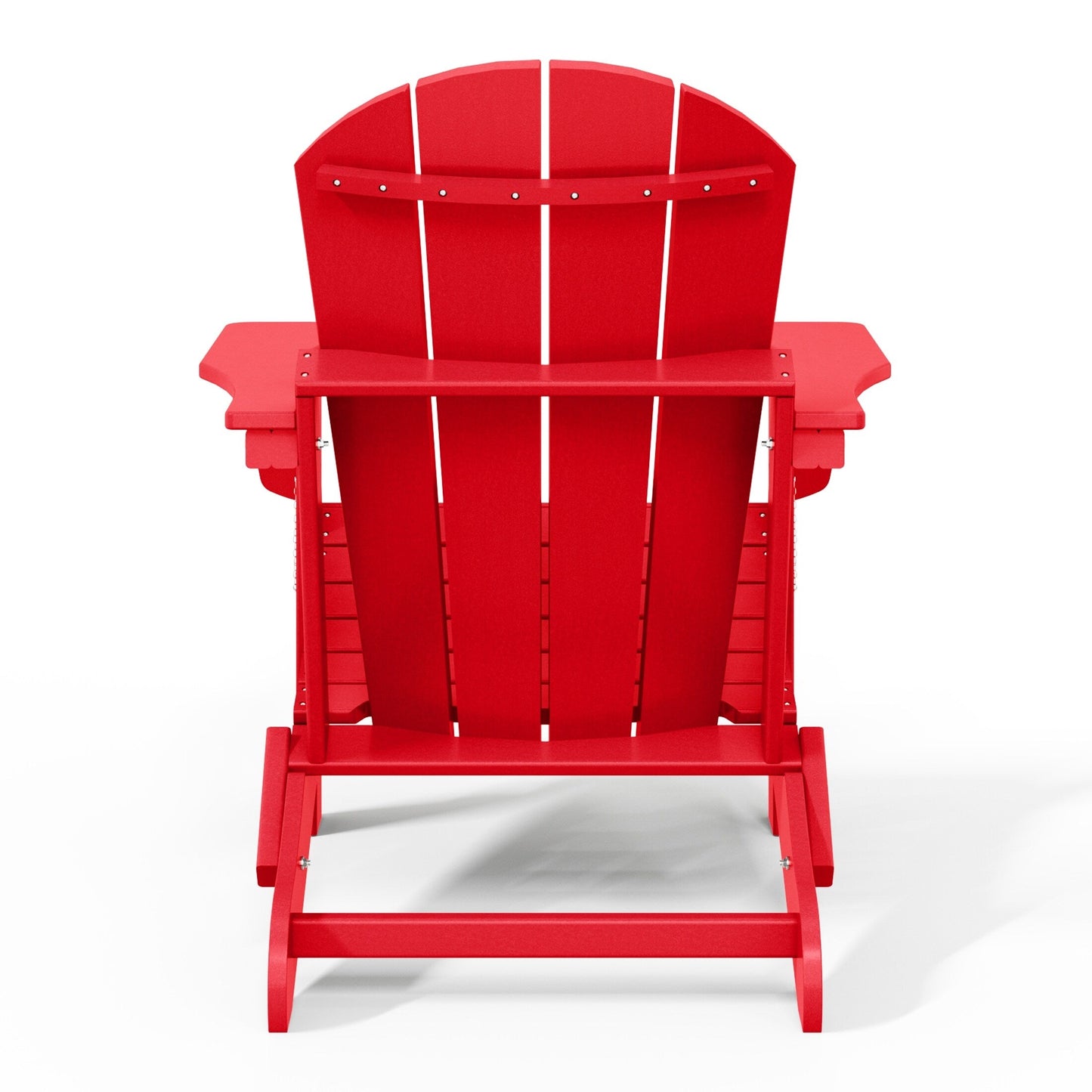 Polytrends Laguna Fauteuils de jardin pliants Adirondack résistants aux intempéries (lot de 2)