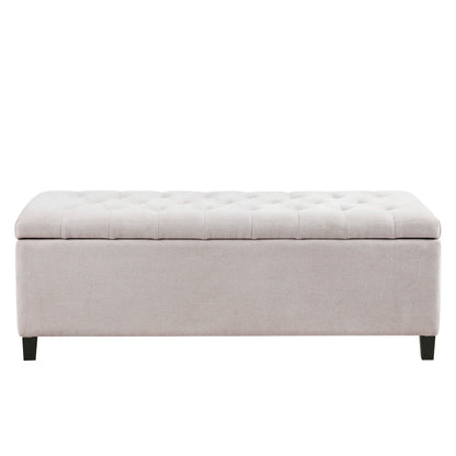 Banc de rangement capitonné et rembourré Madison Park Sasha