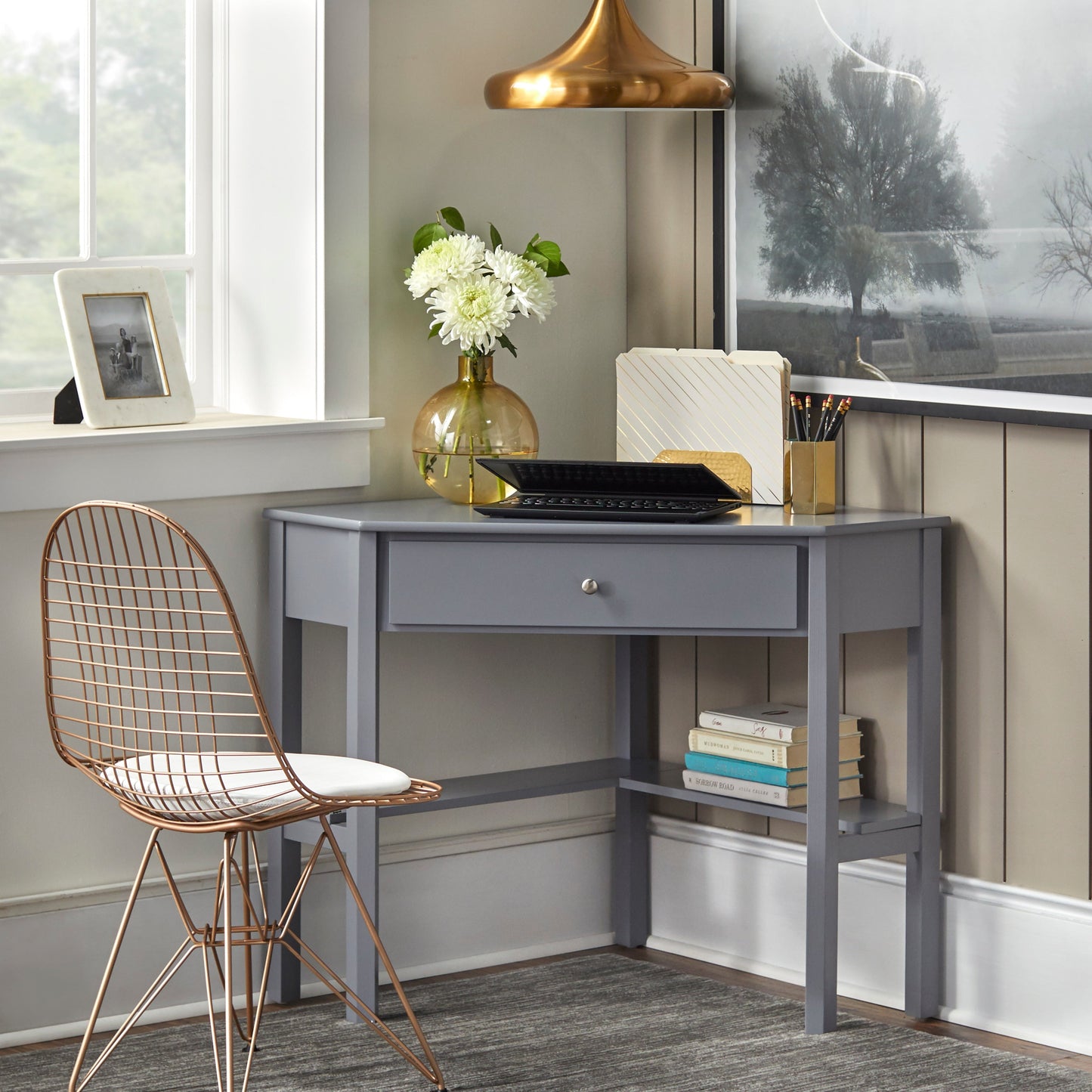 Bureau d'angle Lincoln de Porch &amp; Den