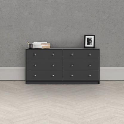 Commode double à 6 tiroirs Zoe de Porch &amp; Den