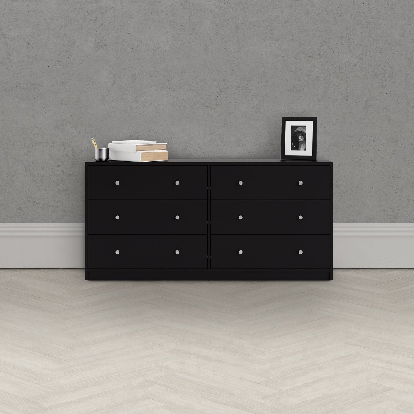 Commode double à 6 tiroirs Zoe de Porch &amp; Den