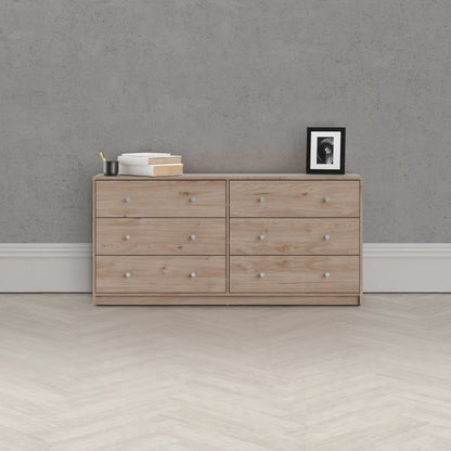 Commode double à 6 tiroirs Zoe de Porch &amp; Den