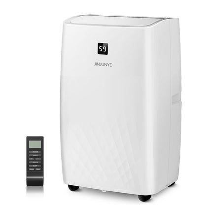 Climatiseur portable avec chauffage – 12000 BTU de refroidissement et 10000 BTU de chauffage pour les pièces jusqu'à 700 pieds carrés.