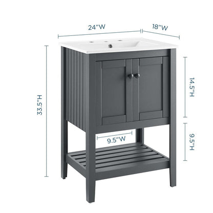 Meuble-lavabo Prestige 24 pour salle de bain