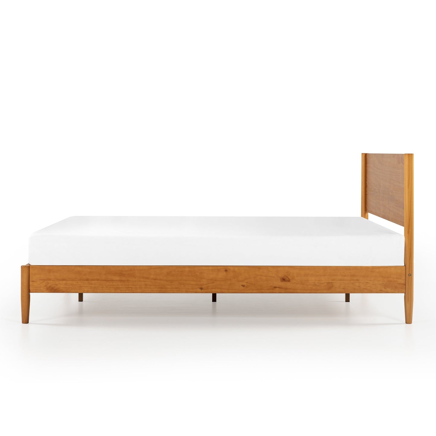 Priage, lit-plateforme en bois de style Mid-Century de ZINUS