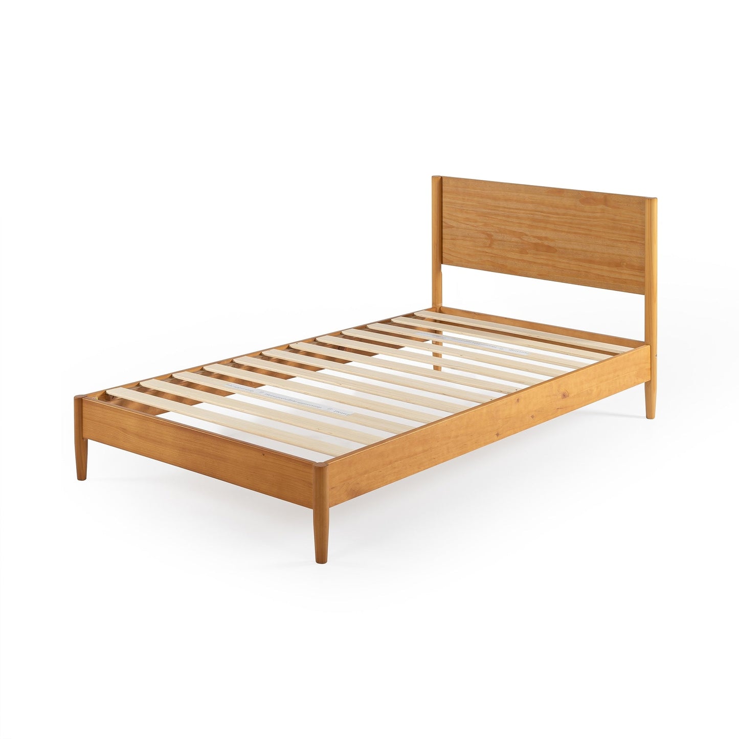 Priage, lit-plateforme en bois de style Mid-Century de ZINUS