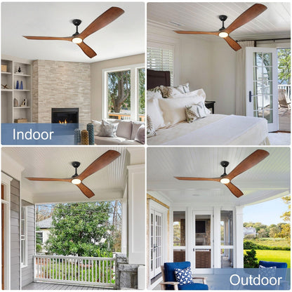 Ventilateur de plafond à télécommande avec éclairage, à montage encastré