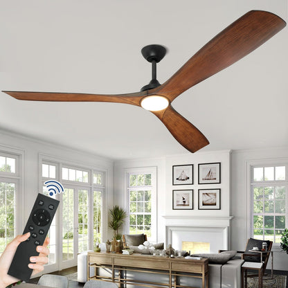 Ventilateur de plafond à télécommande avec éclairage, à montage encastré
