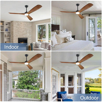 Ventilateur de plafond à télécommande avec éclairage, à montage encastré
