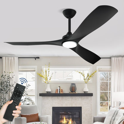 Ventilateur de plafond à télécommande avec éclairage, à montage encastré