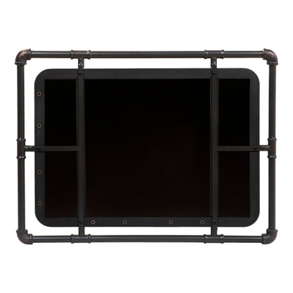 Miroir mural métallique flottant Revo Industrial de 78 cm (31 pouces) de Furniture of America