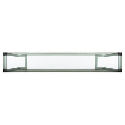 Table console en acrylique Couture Camryn de SAFAVIEH - Transparent - 60 L x 10 l x 30 h - 52Lx10Lx30H