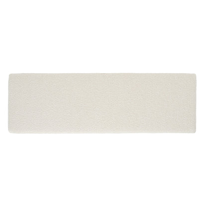 Banc de rangement SAFAVIEH Couture Sunneva Boucle - 155 cm L x 51 cm P x 48 cm H - 155Lx51Px48H