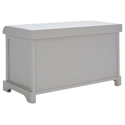 Banc-pouf SAFAVIEH Euphemia en osier tressé, couleur marron - 33,5 x 16,1 x 19,9 - 34Lx16Px20H