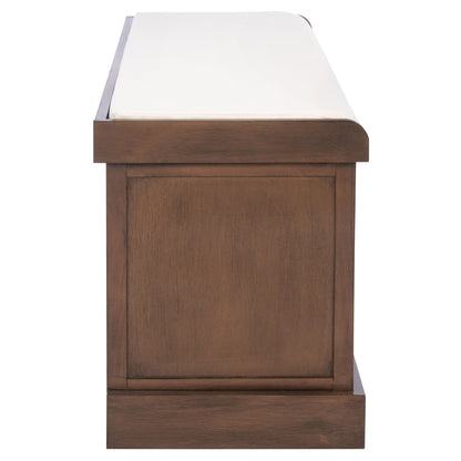 Banc de rangement avec 3 tiroirs et coussin SAFAVIEH Fiorello - 120,2 L x 38,1 l x 48,3 H - 120x38x48cm