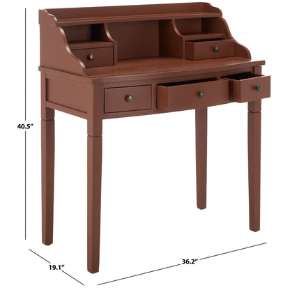 Bureau de travail avec 5 tiroirs Leana de SAFAVIEH