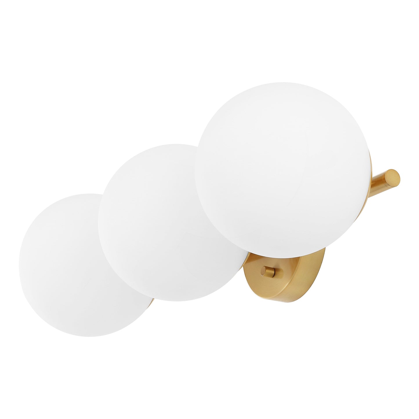 SAFAVIEH Lambrini 21, applique murale traditionnelle (3 ampoules) - 6 W x 8 P x 21 H - 21Wx8Dx6H
