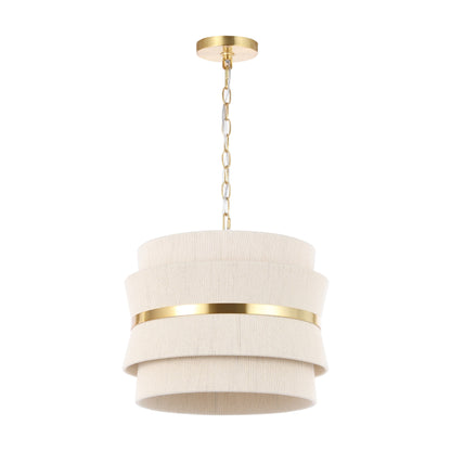SAFAVIEH Oprea Lustre suspendu réglable à 3 lumières (ampoules LED incluses) - 16 x 16 x 16.5-72.5