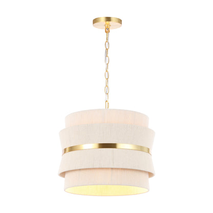 SAFAVIEH Oprea Lustre suspendu réglable à 3 lumières (ampoules LED incluses) - 16 x 16 x 16.5-72.5