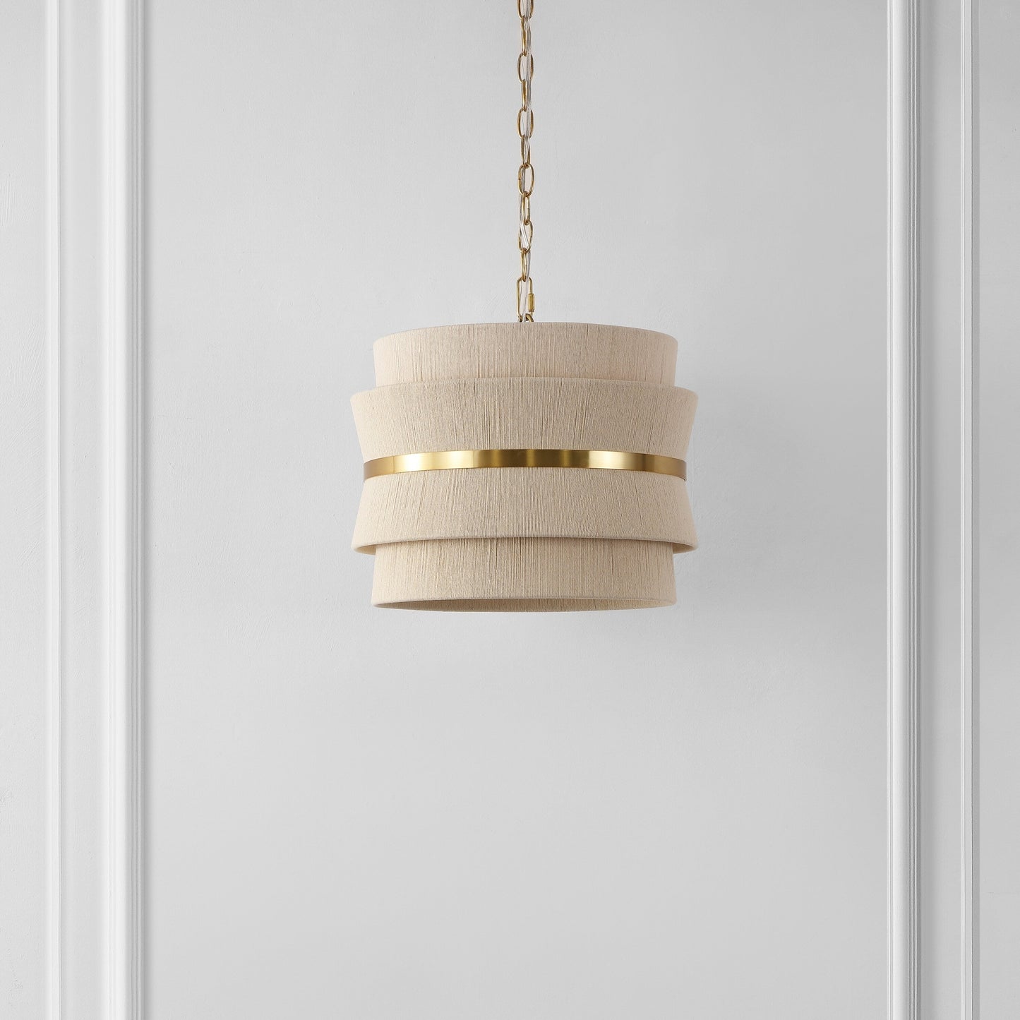 SAFAVIEH Oprea Lustre suspendu réglable à 3 lumières (ampoules LED incluses) - 16 x 16 x 16.5-72.5