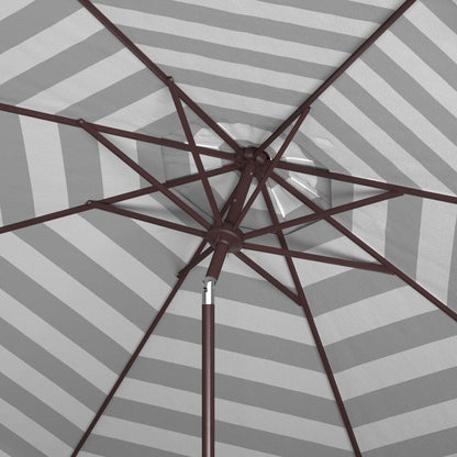 Parasol rond de jardin Jaylee de 3,35 m (11 pieds) de SAFAVIEH