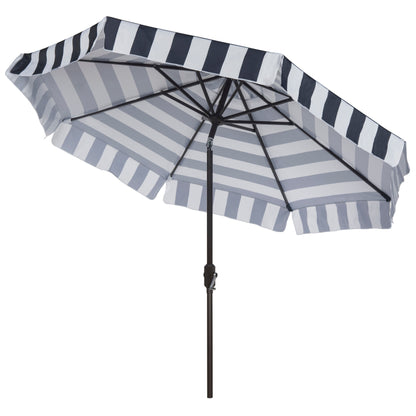 Parasol rond de 3,35 m (11 pieds) pour extérieur de la ligne Sidse Fashion de SAFAVIEH