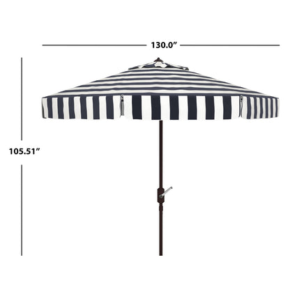Parasol rond de 3,35 m (11 pieds) pour extérieur de la ligne Sidse Fashion de SAFAVIEH