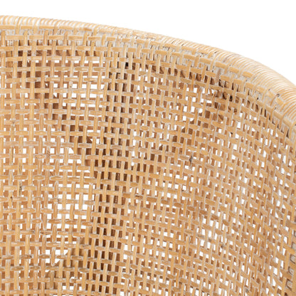Tabouret de bar en rotin Virona de SAFAVIEH, 76 cm - 56,5 L x 52,1 l x 99,1 H - 56,5Lx52,1Lx99,1H