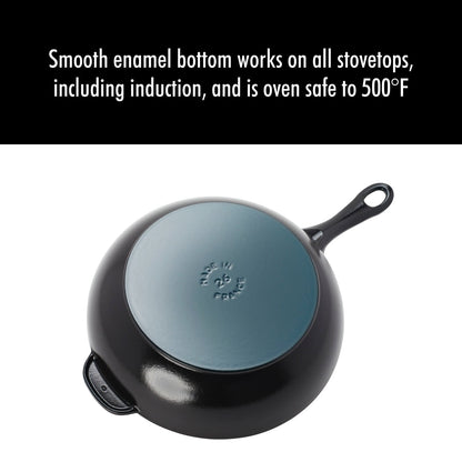 Casserole en fonte Daily de STAUB, 2,9 qt, avec couvercle en verre