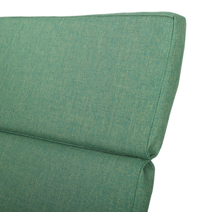 Ensemble de coussins d'extérieur Salem pour chaise longue - Coussins uniquement (lot de 2) par Christopher Knight Home - 79,25L x 27,50l x 1,50h