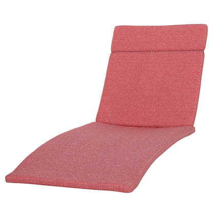 Ensemble de coussins d'extérieur Salem pour chaise longue - Coussins uniquement (lot de 2) par Christopher Knight Home - 79,25L x 27,50l x 1,50h