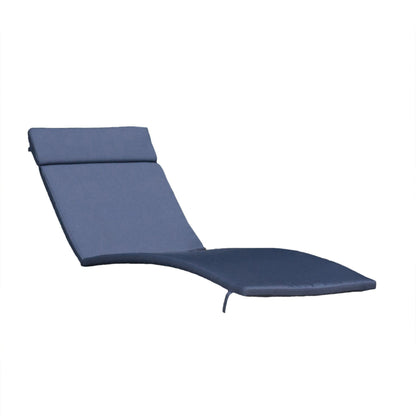 Ensemble de coussins d'extérieur Salem pour chaise longue - Coussins uniquement (lot de 2) par Christopher Knight Home - 79,25L x 27,50l x 1,50h