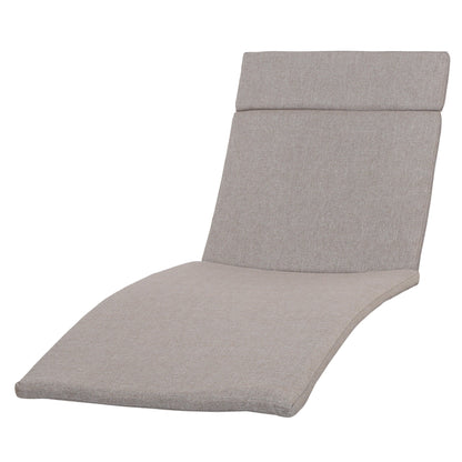 Ensemble de coussins d'extérieur Salem pour chaise longue - Coussins uniquement (lot de 2) par Christopher Knight Home - 79,25L x 27,50l x 1,50h