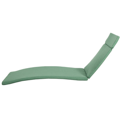 Ensemble de coussins d'extérieur Salem pour chaise longue - Coussins uniquement (lot de 2) par Christopher Knight Home - 79,25L x 27,50l x 1,50h