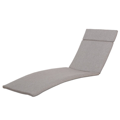 Ensemble de coussins d'extérieur Salem pour chaise longue - Coussins uniquement (lot de 2) par Christopher Knight Home - 79,25L x 27,50l x 1,50h