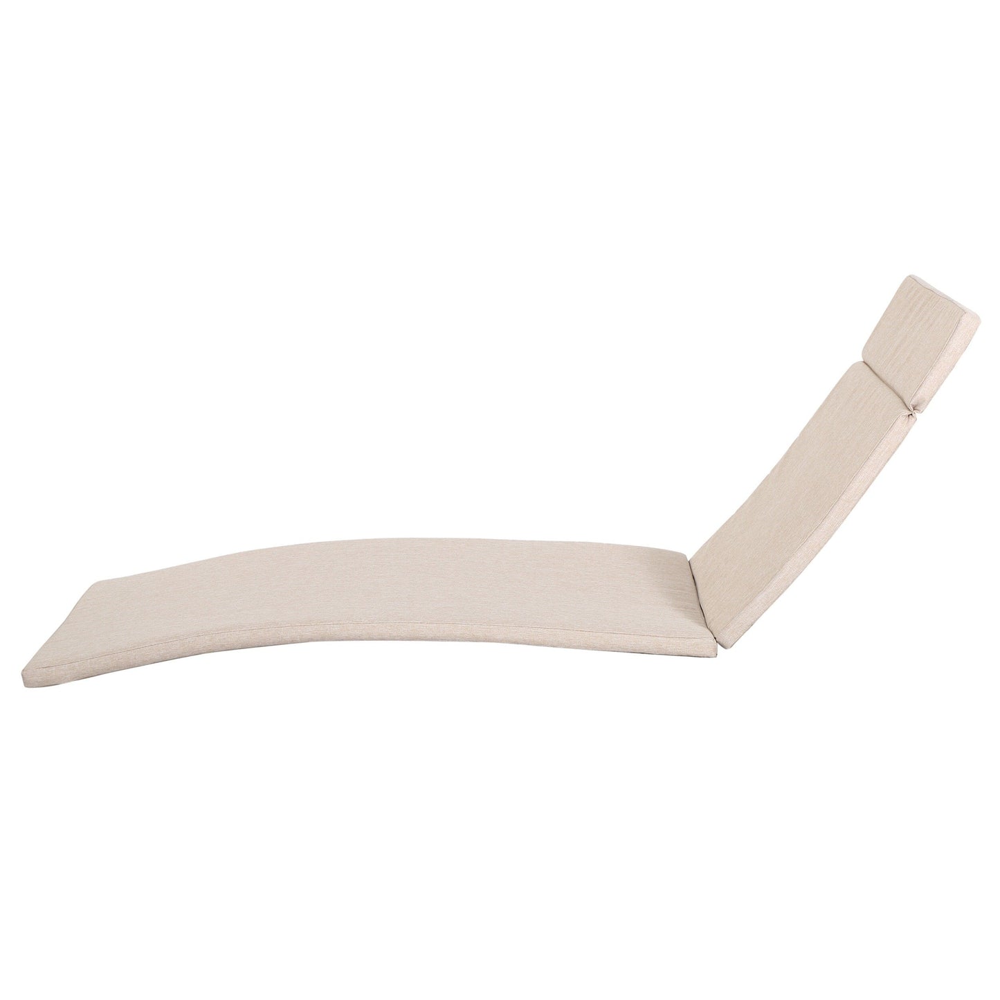 Ensemble de coussins d'extérieur Salem pour chaise longue - Coussins uniquement (lot de 2) par Christopher Knight Home - 79,25L x 27,50l x 1,50h
