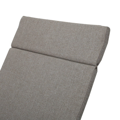 Ensemble de coussins d'extérieur Salem pour chaise longue - Coussins uniquement (lot de 2) par Christopher Knight Home - 79,25L x 27,50l x 1,50h
