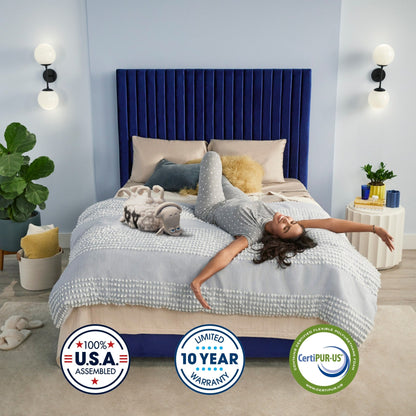 Matelas Serta Clarks Hill 15 avec surcouche moelleuse.