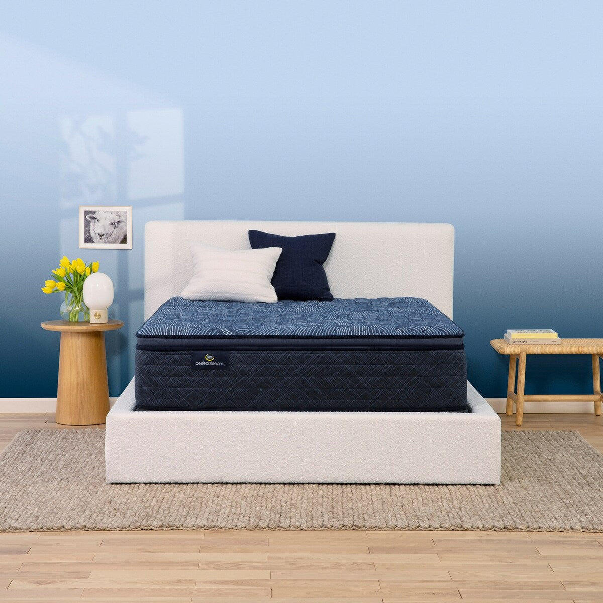 Ensemble de matelas Serta Perfect Sleeper Oasis Sleep 14.5 à surcouche ferme