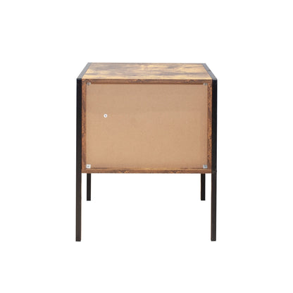 Table de chevet de style industriel (lot de 2)