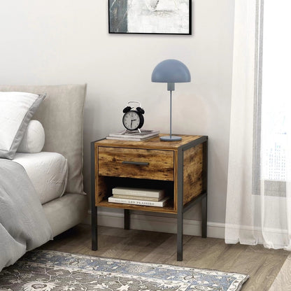 Table de chevet de style industriel (lot de 2)