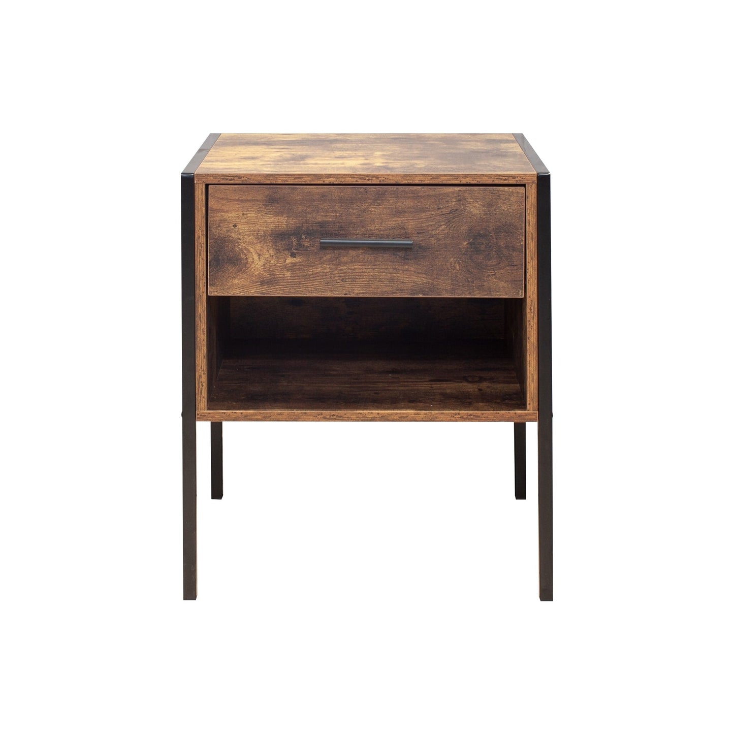 Table de chevet de style industriel (lot de 2)